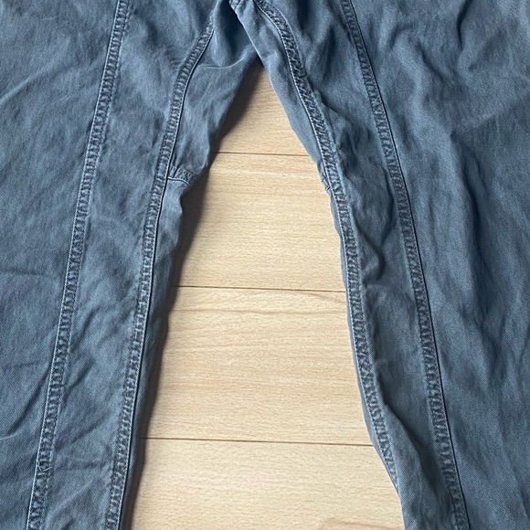 Zara Cropped Belted Trousers Lyocell/ Cotton Blend Size Small - Picture 4 of 15